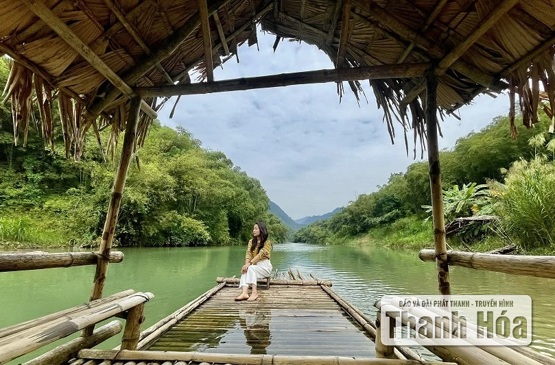 Khu Du lịch sinh thái cộng đồng Pù Luông rộn ràng đón khách