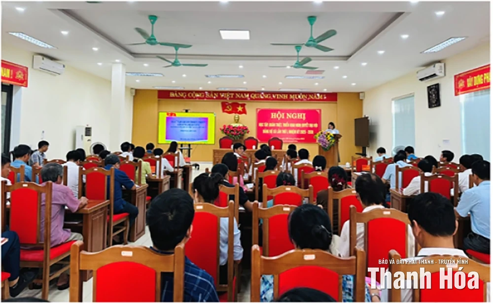 Như Xuân triển khai đưa Nghị quyết Đại hội Đảng bộ xã vào thực tiễn cuộc sống