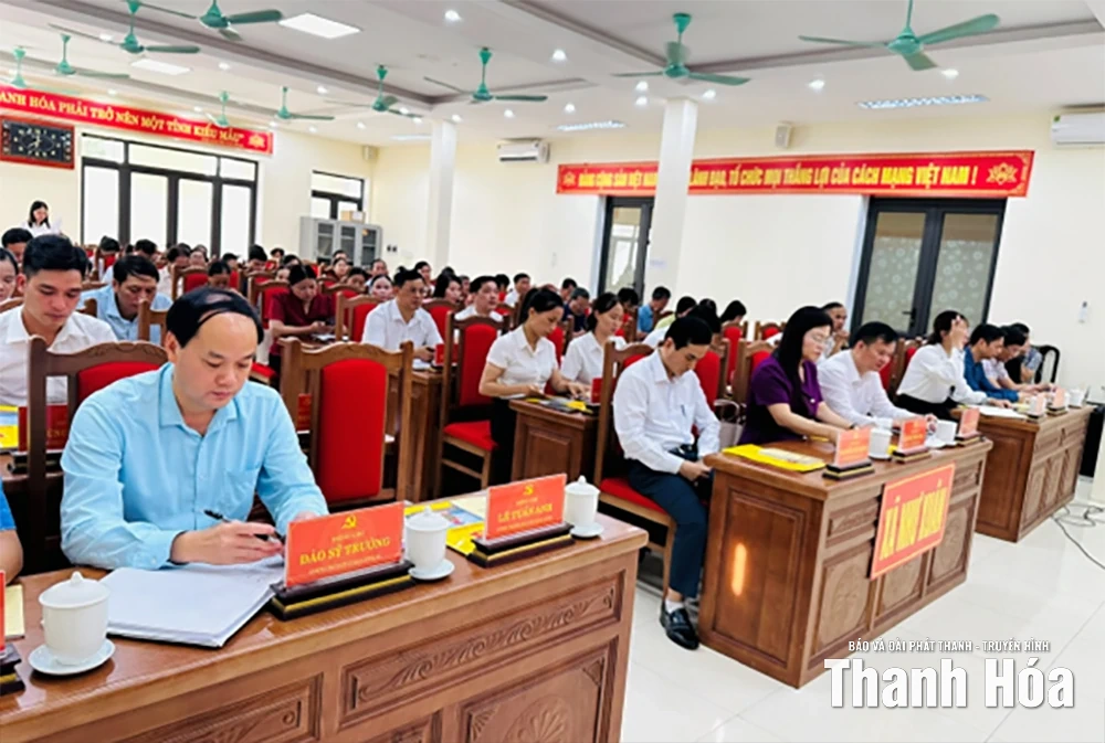 Như Xuân triển khai đưa Nghị quyết Đại hội Đảng bộ xã vào thực tiễn cuộc sống