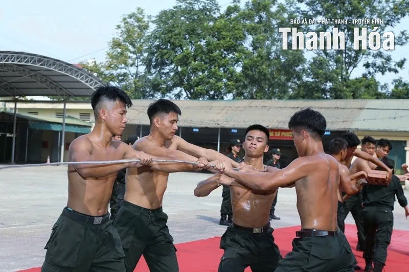 “Chất thép” của lực lượng Cảnh sát cơ động Thanh Hóa