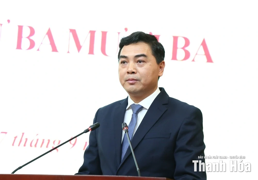 Đồng chí Nguyễn Hoài Anh, Ủy viên dự khuyết Trung ương Đảng, Phó Bí thư Tỉnh ủy được bầu giữ chức Chủ tịch UBND tỉnh Thanh Hoá, nhiệm kỳ 2021-2026