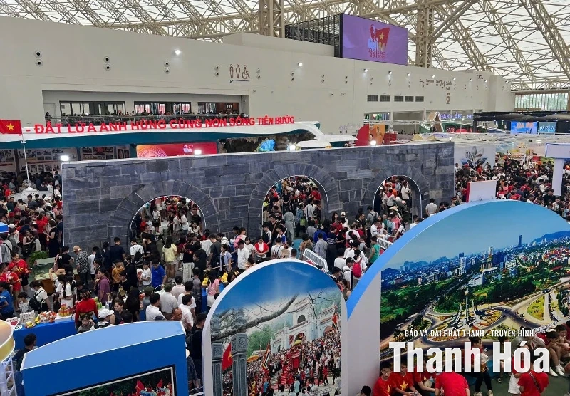 Thanh Hóa nhận giải thưởng “Không gian trưng bày tiêu biểu” tại Triển lãm thành tựu đất nước