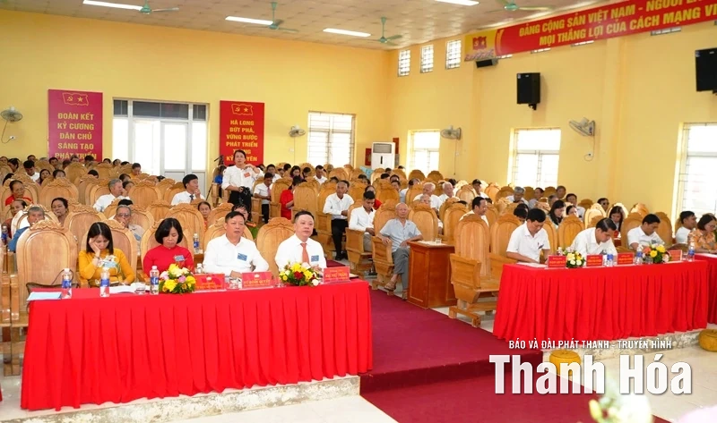 Đại hội Ủy ban MTTQ xã Hà Long lần thứ I thành công tốt đẹp