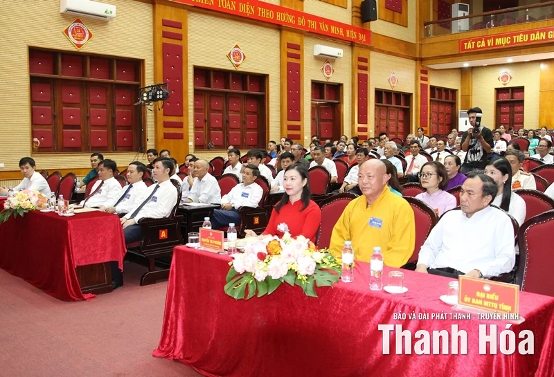 Đại hội đại biểu MTTQ xã Cẩm Thủy lần thứ I, nhiệm kỳ 2025-2030