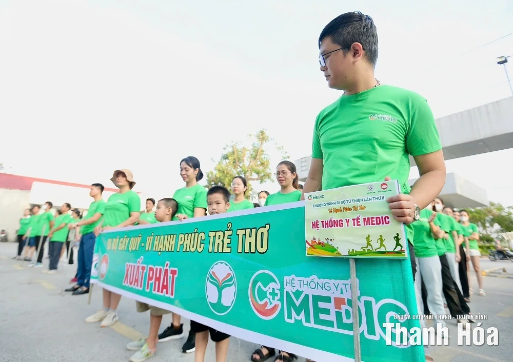 Medic đồng hành cùng bước chân từ thiện “Vì hạnh phúc trẻ thơ”