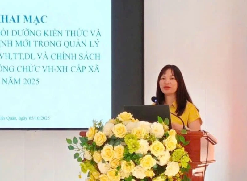 Xã Thanh Quân: Tập huấn nghiệp vụ quản lý nhà nước năm 2025