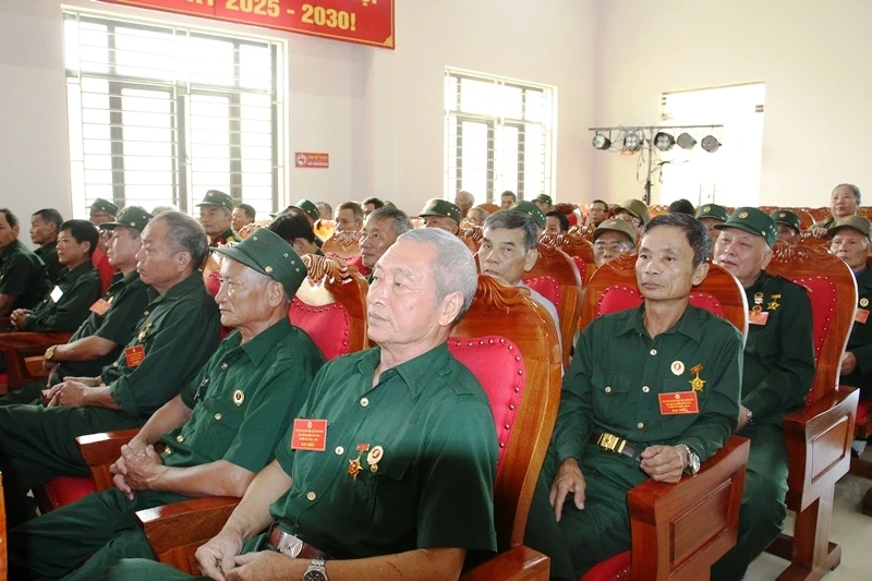 Đại hội đại biểu Hội Cựu chiến binh xã Xuân Hòa lần thứ nhất