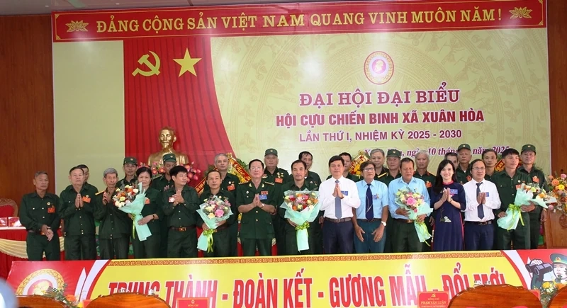 Đại hội đại biểu Hội Cựu chiến binh xã Xuân Hòa lần thứ nhất