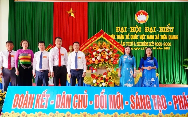 Đại hội MTTQ xã Điền Quang lần thứ I, nhiệm kỳ 2025-2030
