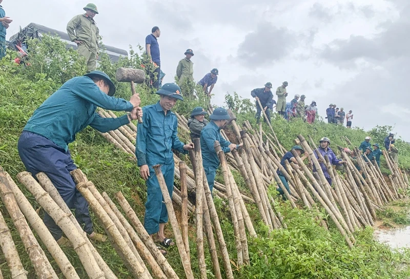 Tập trung khắc phục xung yếu đê điều, bảo đảm an toàn mùa mưa lũ