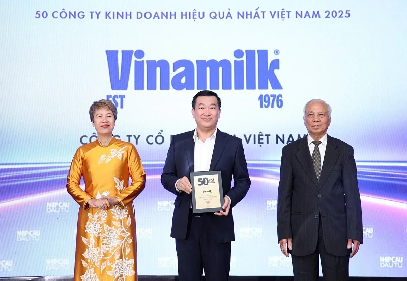 Vinamilk khẳng định bản lĩnh tiên phong qua bảng xếp hạng Top 50 năm 2025