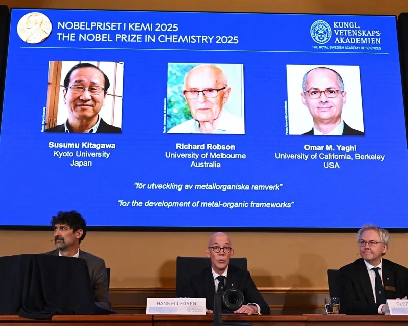 Omar M. Yaghi – Chủ nhân Giải thưởng VinFuture nhận Giải Nobel Hóa học 2025