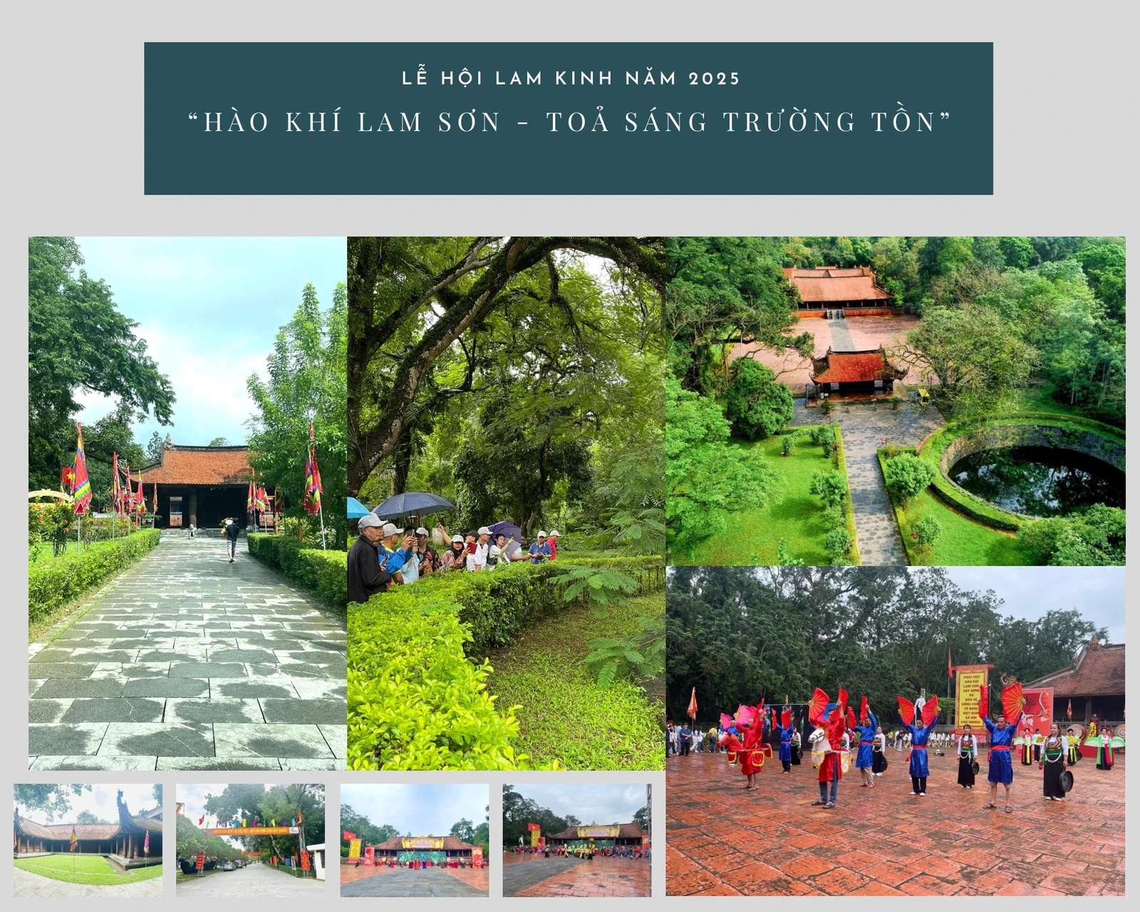 Dòng người nô nức đổ về Khu Di tích lịch sử Lam Kinh trước ngày khai hội