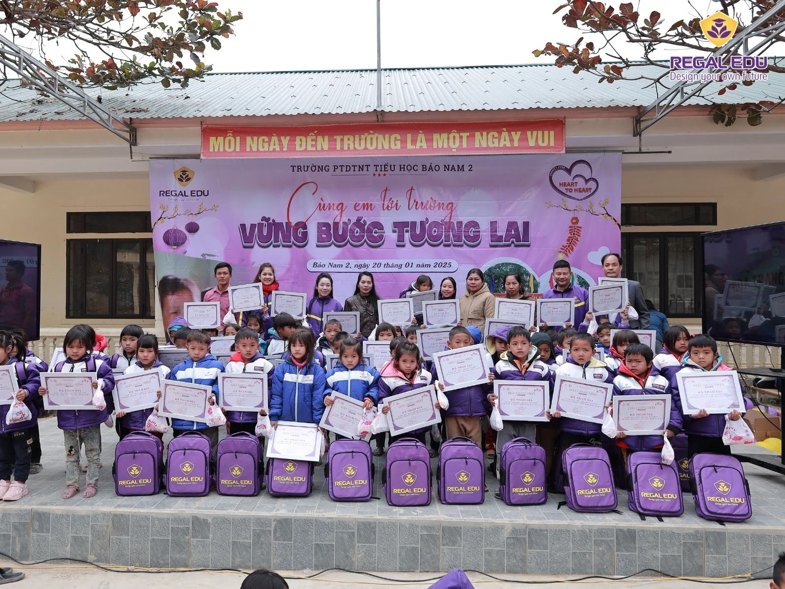 Regal Edu - Hành trình lan tỏa tri thức và yêu thương tại Bắc Trung bộ