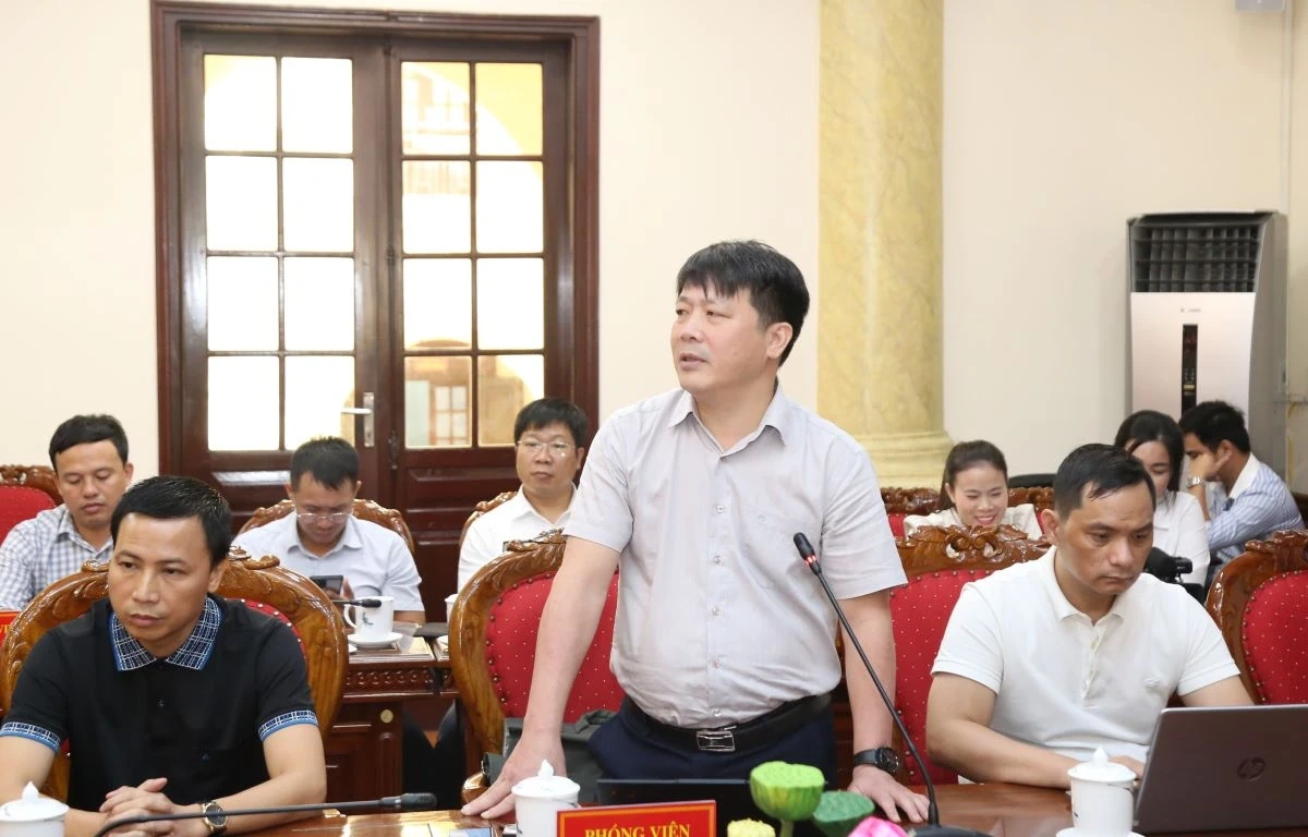 Họp báo thông tin về kết quả Đại hội Đại biểu Đảng bộ tỉnh Thanh Hóa lần thứ XX