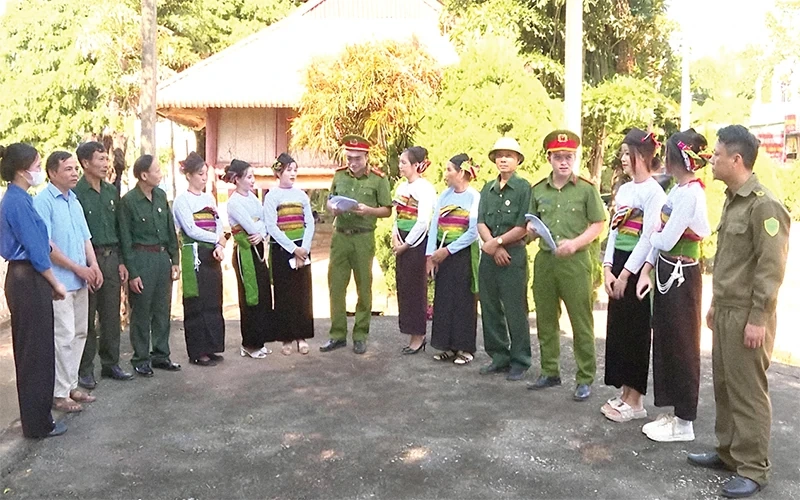 Bảo đảm an ninh trật tự, góp phần thực hiện nhiệm vụ phát triển kinh tế - xã hội