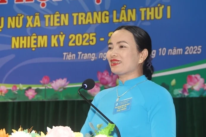 Hội LHPN xã Tiên Trang: Xây dựng tổ chức vững mạnh, thúc đẩy bình đẳng giới