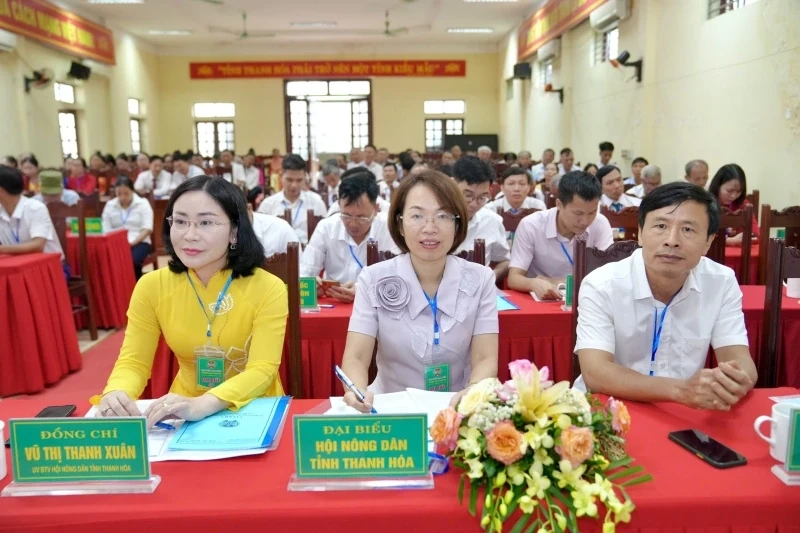Đại hội đại biểu Hội Nông dân xã Thiệu Tiến, nhiệm kỳ 2025-2030