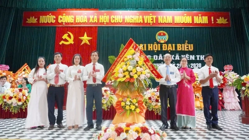 Đại hội Hội Nông dân xã Yên Thọ lần thứ I