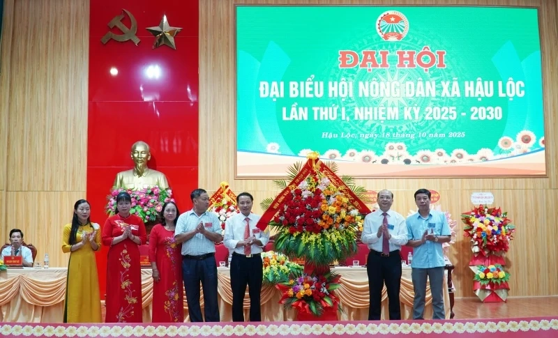 Đại Hội đại biểu Hội Nông dân xã Hậu Lộc nhiệm kỳ 2025-2030