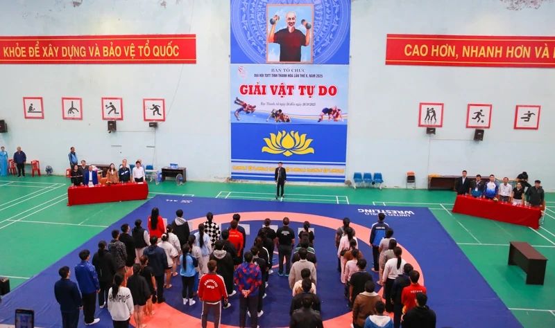 Giải vật tự do trong chương trình Đại hội TDTT tỉnh Thanh Hóa thành công tốt đẹp