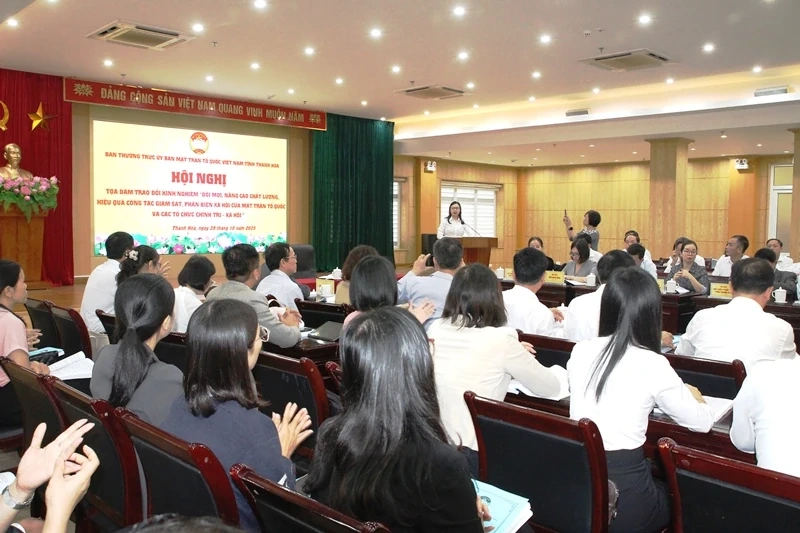 Đổi mới, nâng cao chất lượng, hiệu quả công tác giám sát, phản biện xã hội