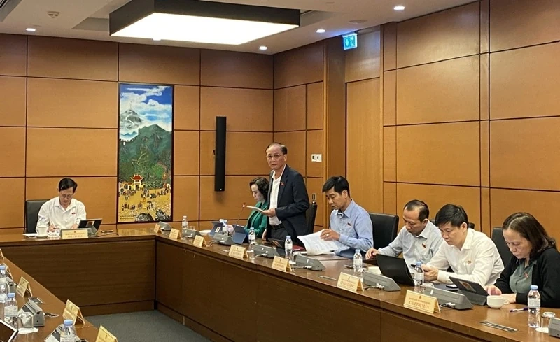 Đoàn ĐBQH Thanh Hóa tham gia góp ý vào 3 dự án Luật tại Kỳ họp thứ 10, Quốc hội khóa XV