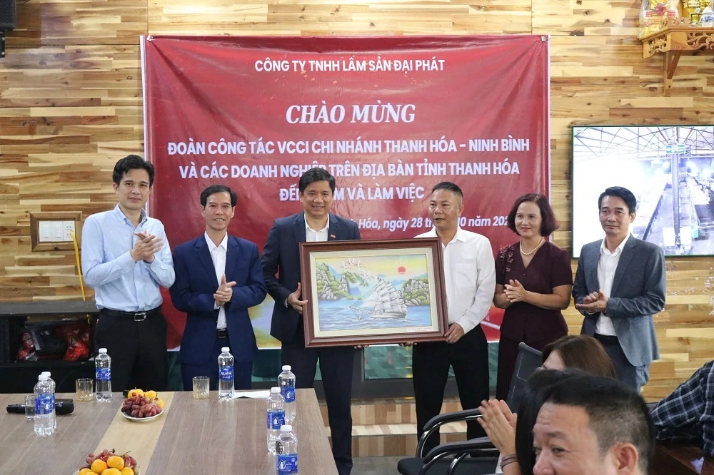 VCCI Thanh Hóa - Ninh Bình kết nối giao thương, xúc tiến thương mại