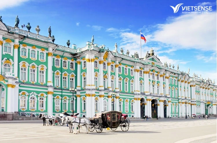 Hành trình qua các biểu tượng nước Nga - từ Quảng trường Đỏ đến Cung điện Mùa Đông
