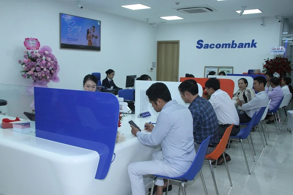 Sacombank khánh thành trụ sở mới Phòng giao dịch Lam Sơn
