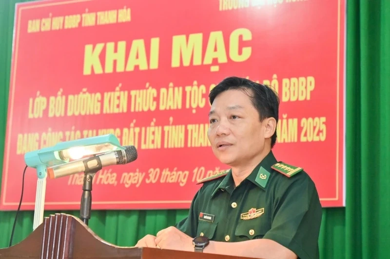 Bồi dưỡng kiến thức dân tộc cho Bộ đội Biên phòng đang công tác tại khu vực biên giới