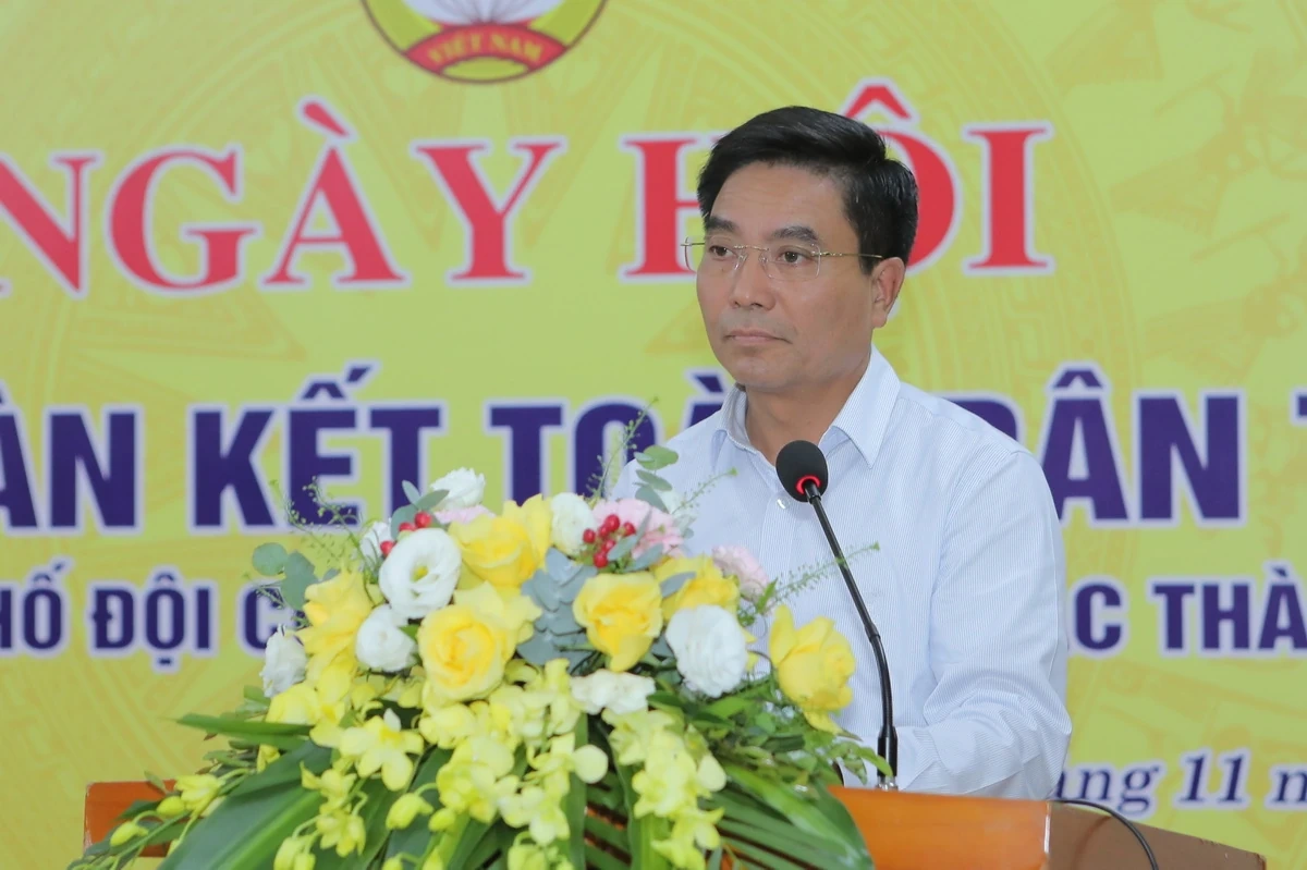 Bí thư Tỉnh ủy Nguyễn Doãn Anh: Tổ dân phố Đội Cung 3 phát huy sức mạnh đoàn kết, xây dựng khu dân cư đáng sống