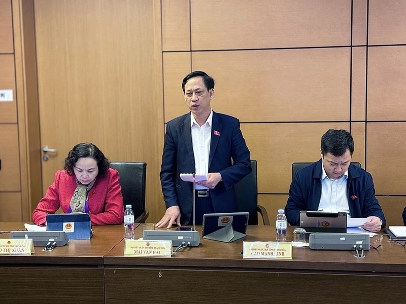 Đoàn ĐBQH Thanh Hóa tham gia góp ý vào 3 dự án Luật