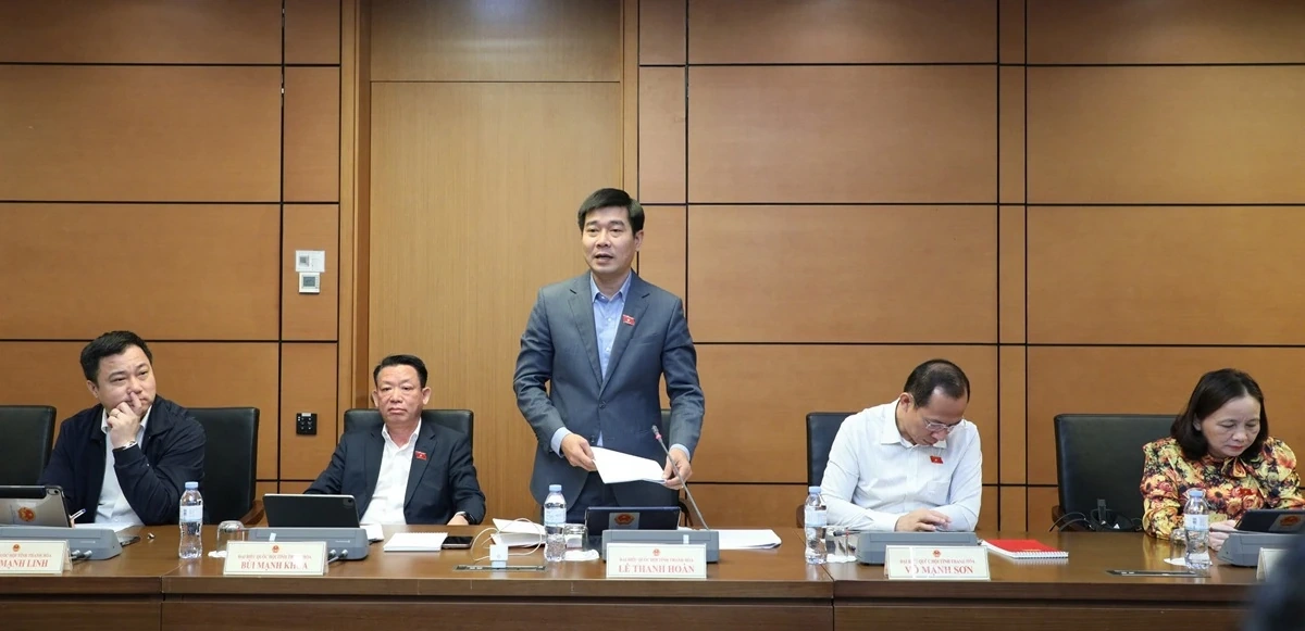 Đoàn ĐBQH Thanh Hóa tham gia góp ý vào các dự án luật liên quan đến quy hoạch