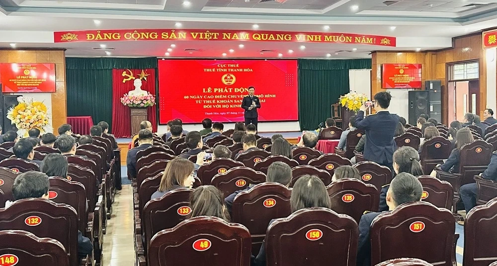 Phát động chiến dịch 60 ngày cao điểm chuyển đổi thuế khoán sang kê khai