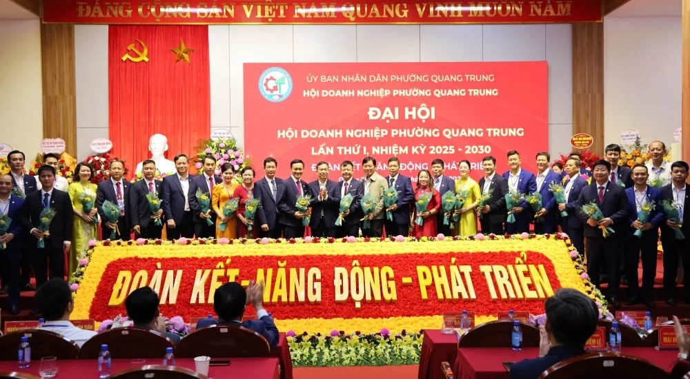 Đại hội Hội Doanh nghiệp phường Quang Trung