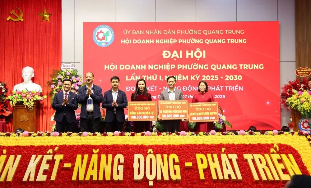 Đại hội Hội Doanh nghiệp phường Quang Trung