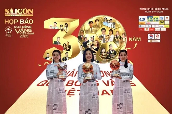 Quả bóng vàng Việt Nam 2025: Tôn vinh những ngôi sao bóng đá
