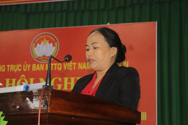 Tổ đại biểu HĐND tỉnh tiếp xúc cử tri tại xã Nhi Sơn