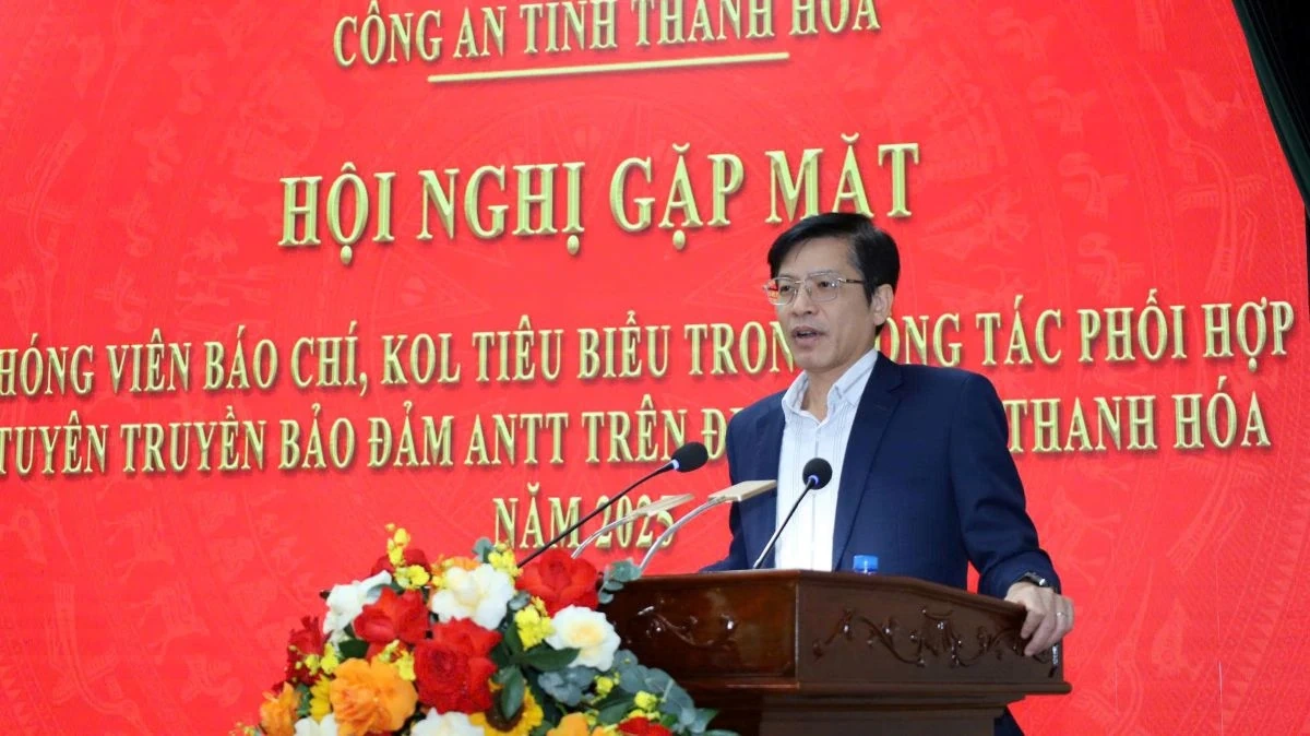Gặp mặt phóng viên, KOL tiêu biểu trong phối hợp tuyên truyền đảm bảo an ninh trật tự
