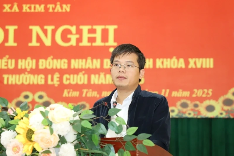 Cử tri xã Kim Tân kiến nghị sớm ban hành quy định phân cấp thẩm quyền tuyển dụng, sử dụng và quản lý giáo viên