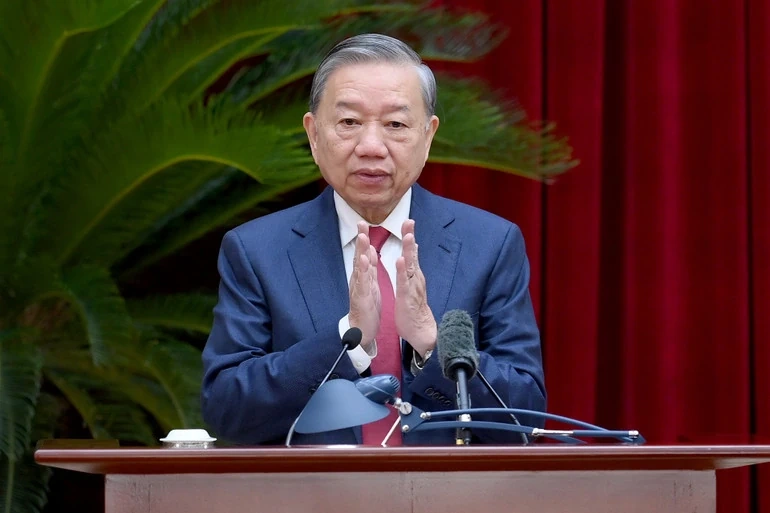 Bài phát biểu của Tổng Bí thư Tô Lâm tại phiên khai mạc Hội nghị lần thứ 14 Ban Chấp hành Trung ương Đảng khóa XIII