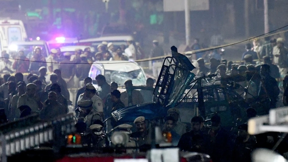 Mỹ ra cảnh báo sau vụ nổ xe tại New Delhi, Ấn Độ khiến nhiều người thương vong