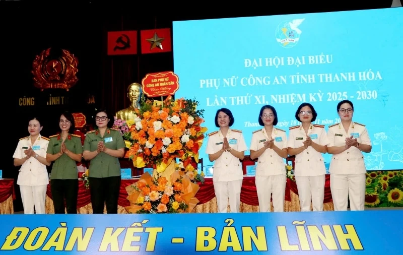 Phụ nữ Công an Thanh Hóa: Phát huy bản lĩnh, trí tuệ và nhân văn