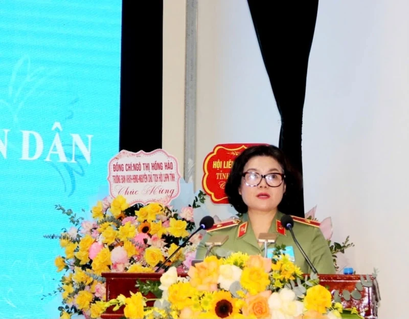 Phụ nữ Công an Thanh Hóa: Phát huy bản lĩnh, trí tuệ và nhân văn