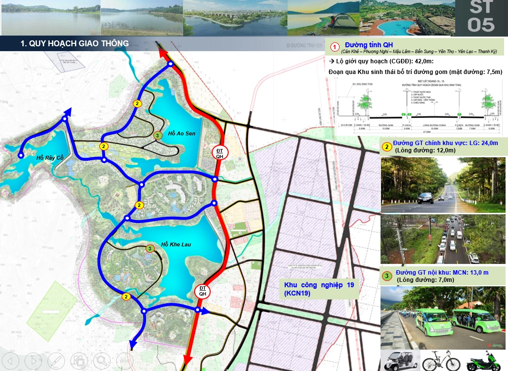 Phê duyệt Đồ án quy hoạch phân khu Khu sinh thái hồ Khe Lau
