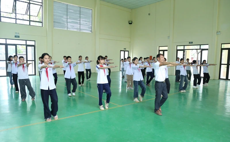 Giáo dục thể chất cho học sinh - nhiệm vụ song hành cùng chất lượng