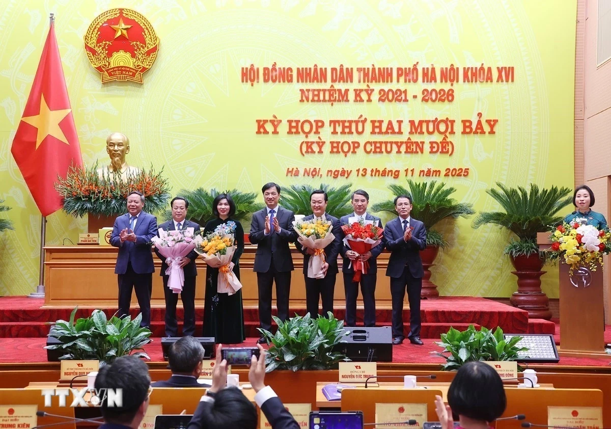 Ông Nguyễn Đức Trung được bầu giữ chức Chủ tịch UBND thành phố Hà Nội