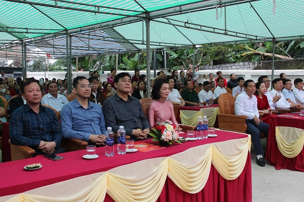 Phát huy sức mạnh đại đoàn kết, xây dựng thôn Hậu Sơn trở thành điểm sáng về văn minh nông thôn