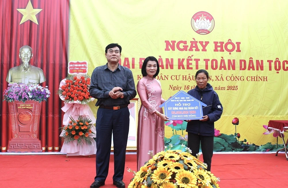 Phát huy sức mạnh đại đoàn kết, xây dựng thôn Hậu Sơn trở thành điểm sáng về văn minh nông thôn